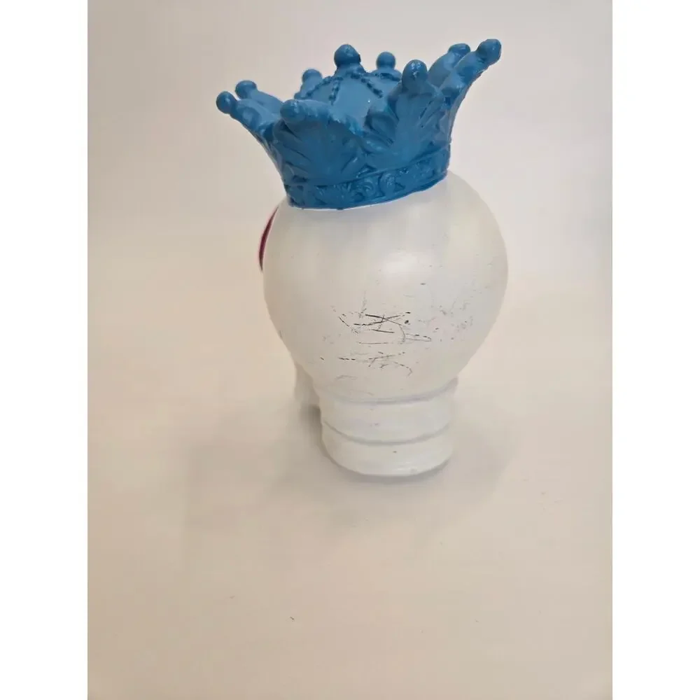 At Home Sugar Skull Figurine Blue Crown Day of the Dead Halloween Decor 6